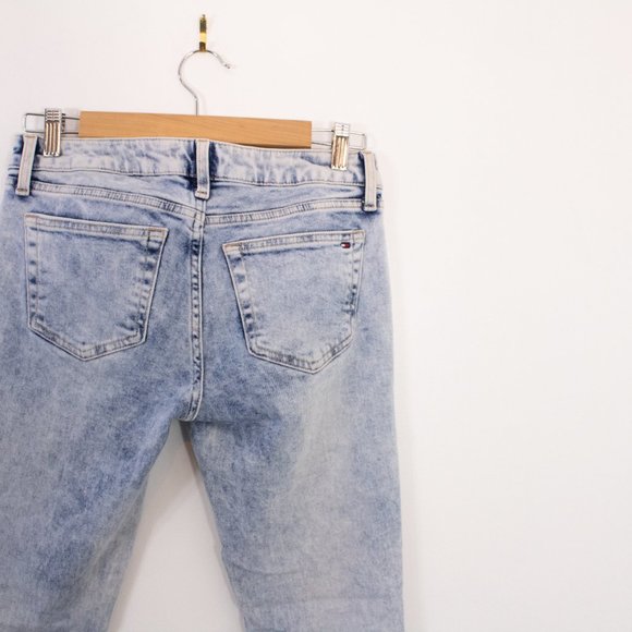 *Tommy Hilfigre Stone Wash Skinny Jeans - Picture 3 of 4